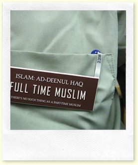 full time muslim